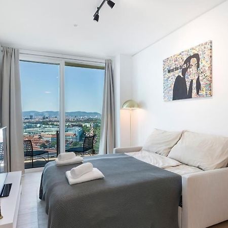Design Apartment With Amazing View Over เวียนนา ภายนอก รูปภาพ